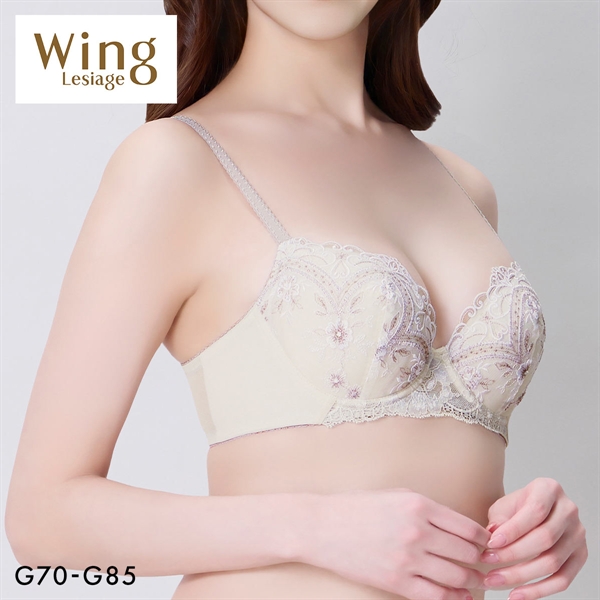 ウイング レシアージュ ブラジャー 3/4カップ G 大きいサイズ サイドすっきり Wing Lesiage 6000G