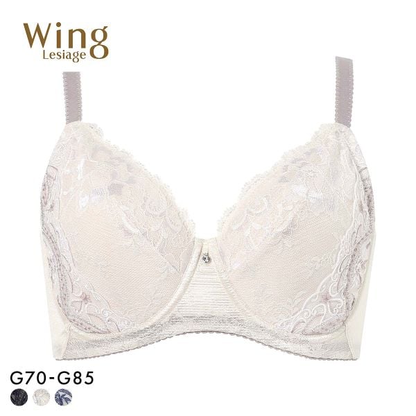 ウイング レシアージュ 小さく見せる フルカップブラジャー G 大きいサイズ Wing Lesiage 6000G