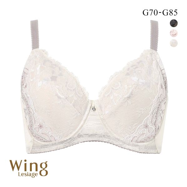ウイング レシアージュ 小さく見せる フルカップブラジャー G 大きいサイズ Wing Lesiage 6000G