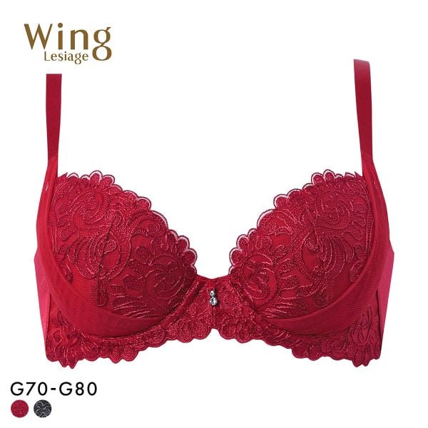 ウイング レシアージュ 8000シリーズ ブラジャー 着やせ＆寄せ上げでスタイルアップ 脇高 谷間 G Wing Lesiage PB8000 大きいサイズ