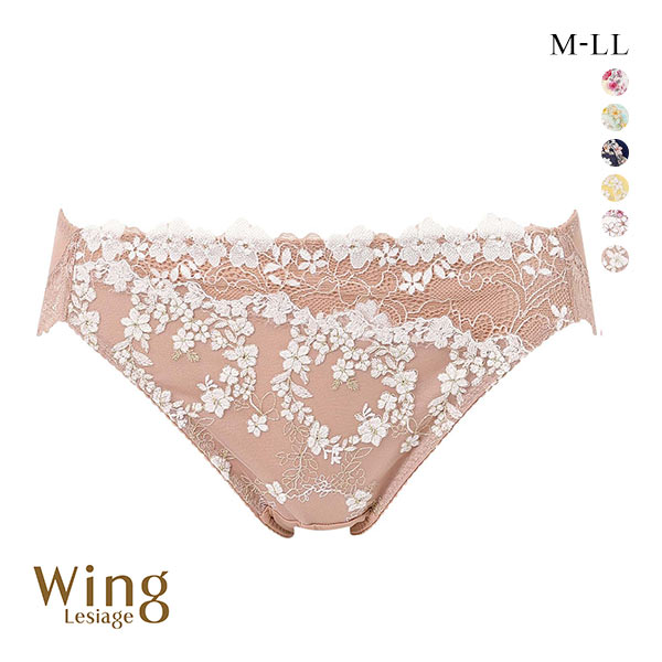 ウイング レシアージュ 2120シリーズ ショーツ M L LL ハイレッグ PF2120 Wing Lesiage 25SS(PB-ピンクベージュ-M)