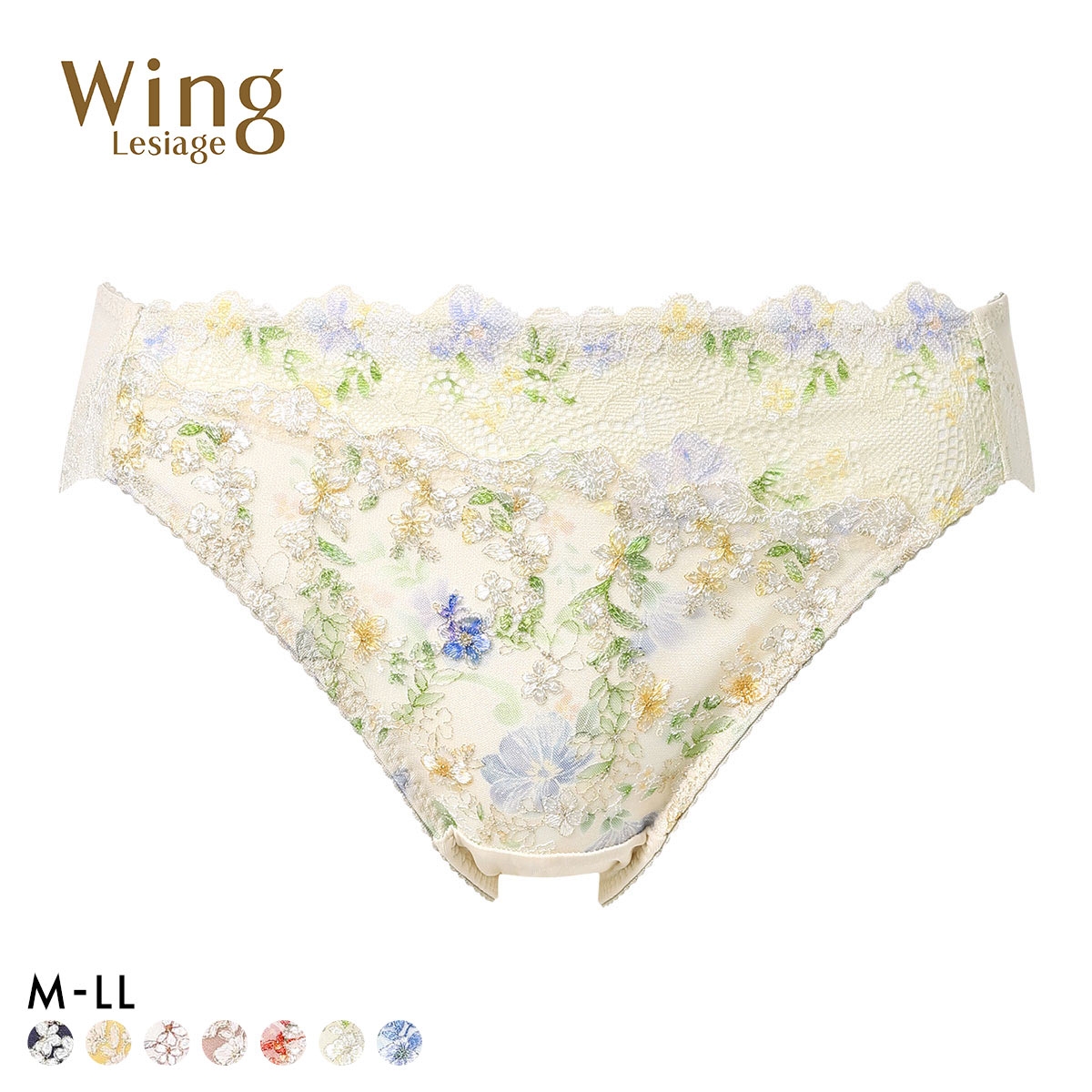 ウイング レシアージュ 2120シリーズ ショーツ M L LL ハイレッグ PF2120 Wing Lesiage 25SS(CR-クリーム-M)