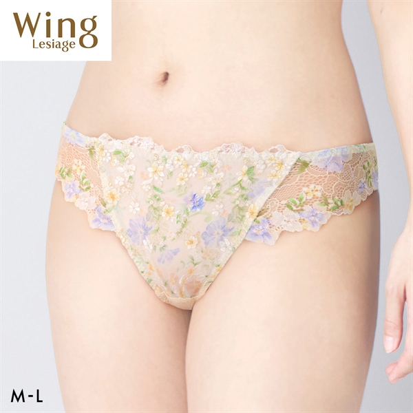 ウイング レシアージュ 2120シリーズ ショーツ M Tバック ソング バックレース Wing Lesiage 25SS