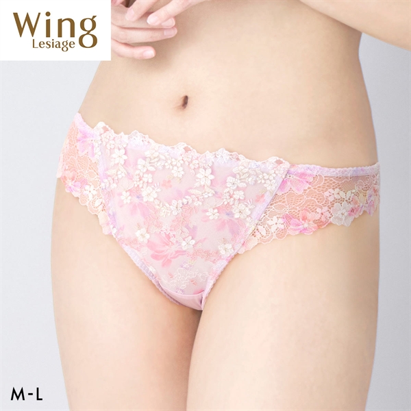 ウイング レシアージュ 2120シリーズ ショーツ M Tバック ソング バックレース Wing Lesiage 25SS