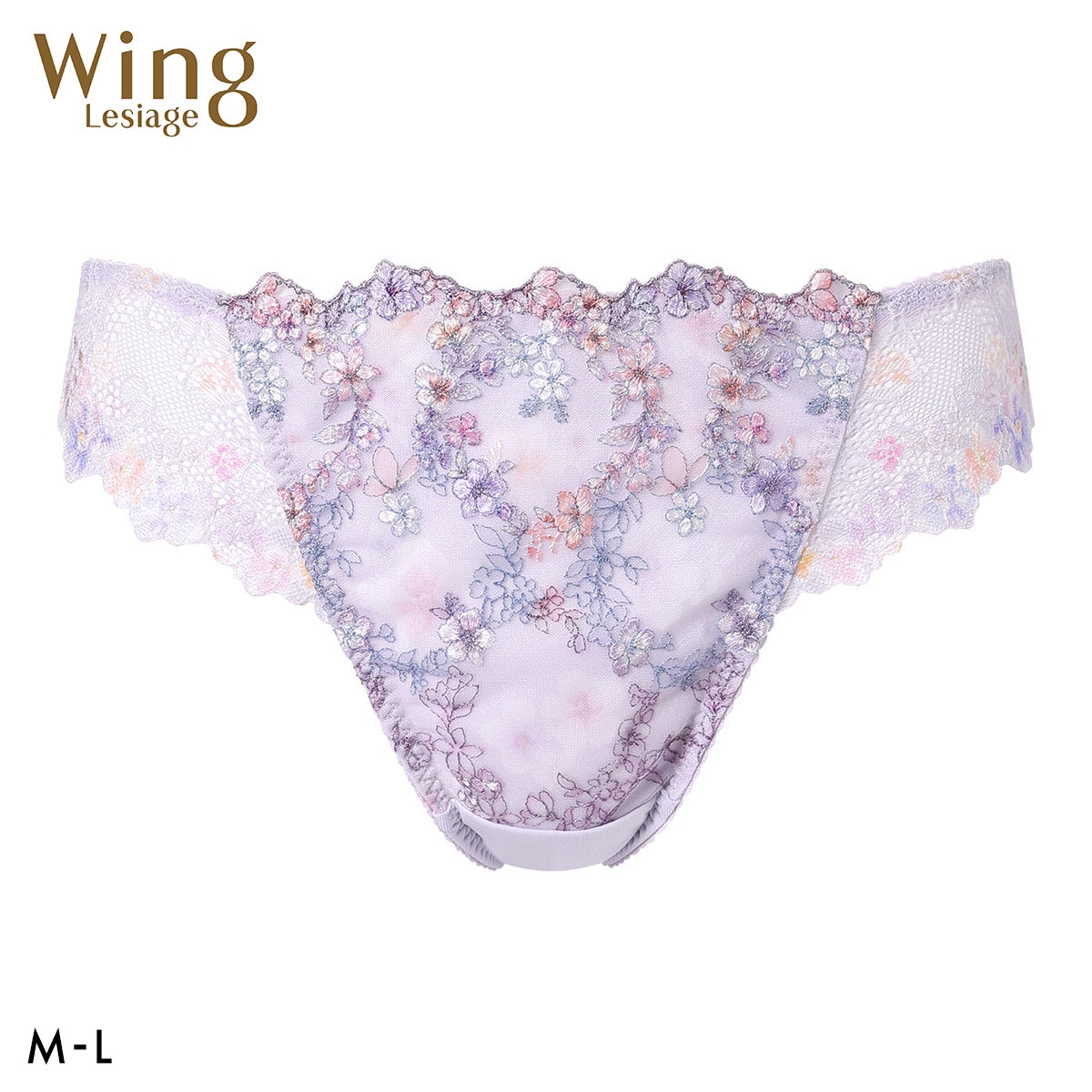 ウイング レシアージュ 2120シリーズ ショーツ M Tバック ソング バックレース Wing Lesiage 25SS(PU-パープル-M)
