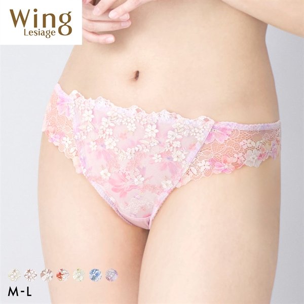 ウイング レシアージュ 2120シリーズ ショーツ M Tバック ソング バックレース Wing Lesiage 25SS