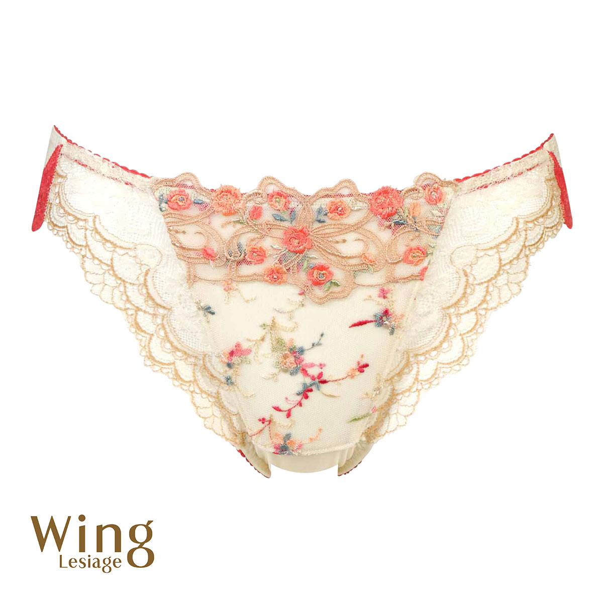 ウイング Wing レシアージュ Lesiage 24AW 2960シリーズ ショーツ ML ハイレッグ PF2960 単品(CR-クリーム-M)