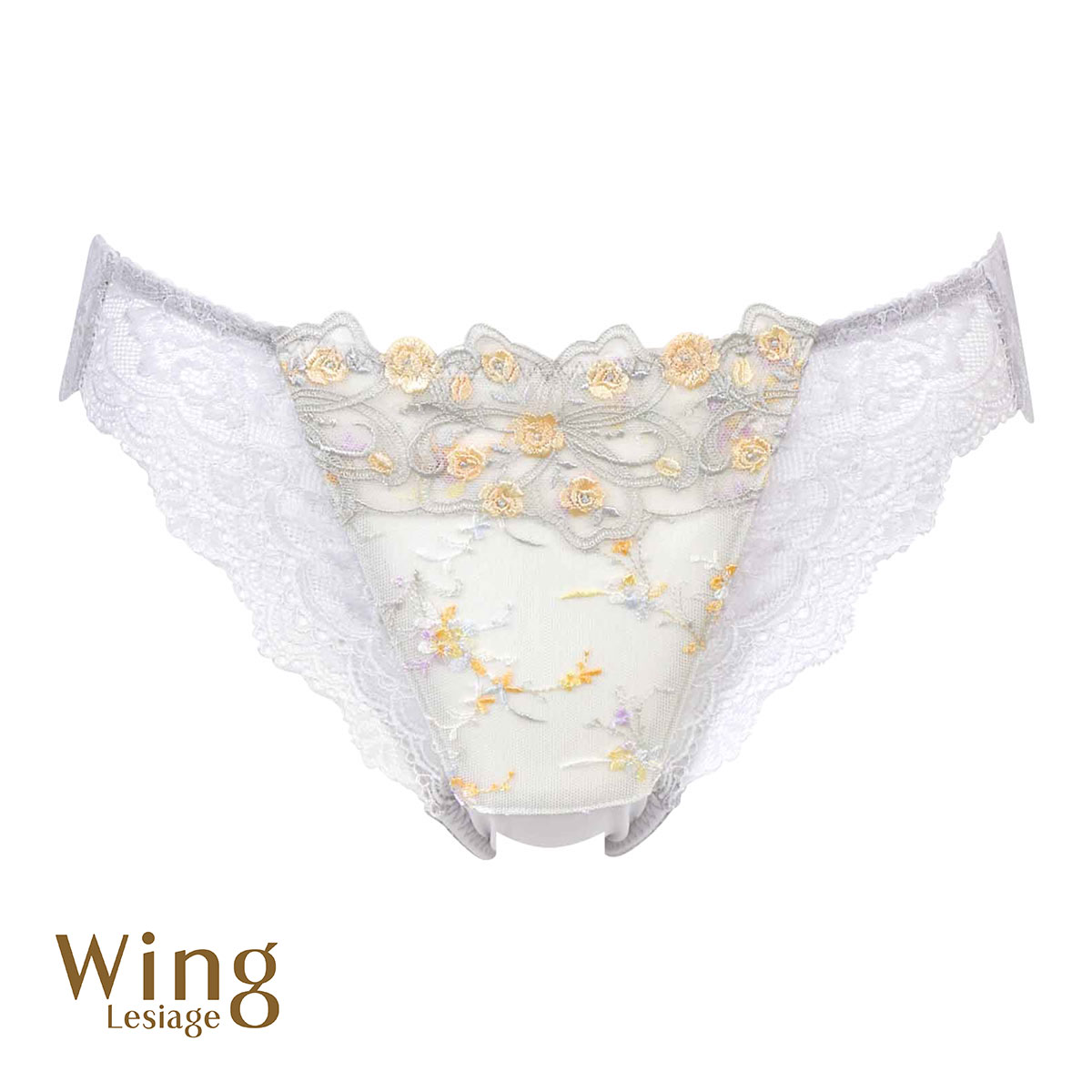 ウイング Wing レシアージュ Lesiage 24AW 2960シリーズ ショーツ ML ハイレッグ PF2960 単品(GY-グレー-M)