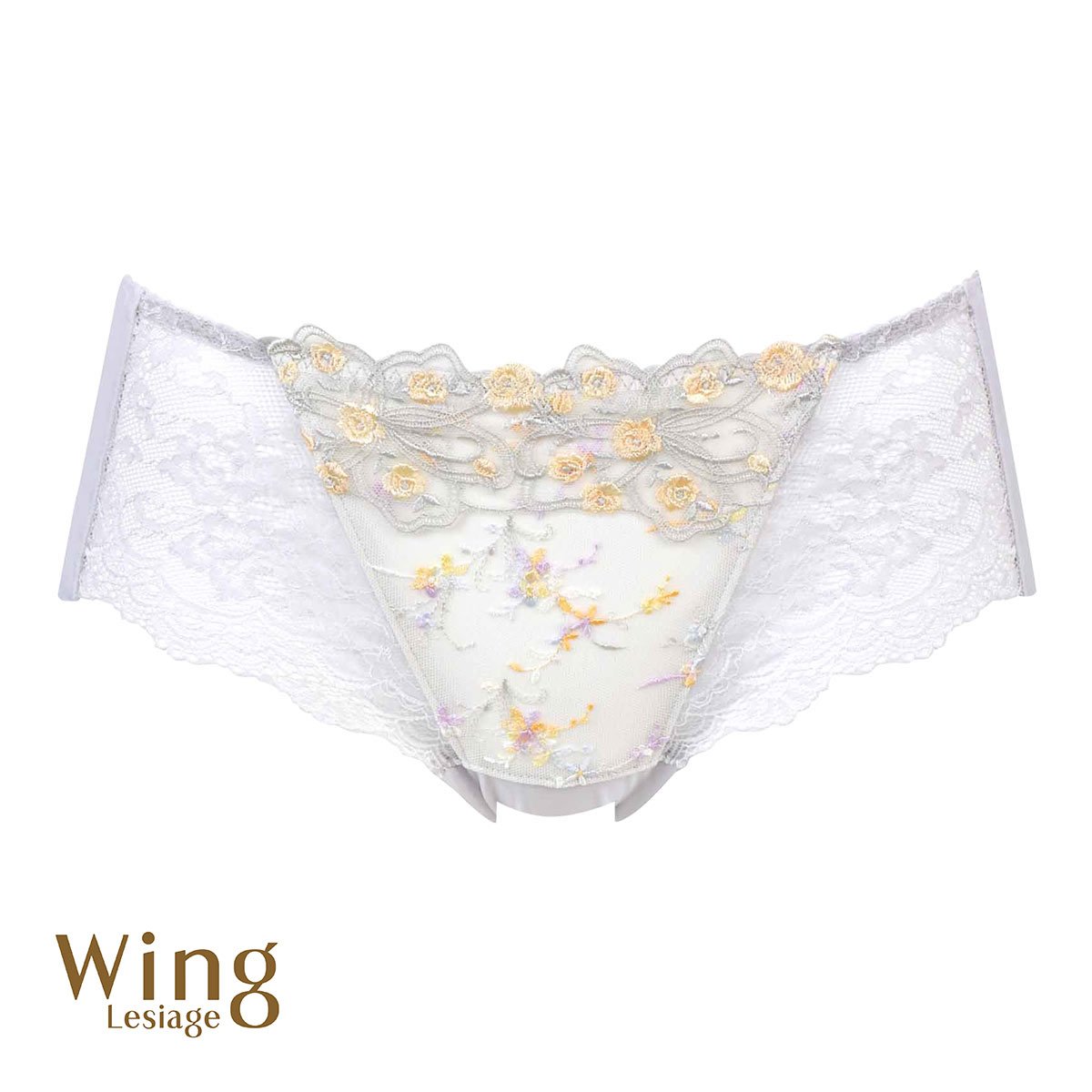 ウイング Wing レシアージュ Lesiage 24AW 2960シリーズ ショーツ ML ヘム ラインレス PF2961 単品(GY-グレー-M)