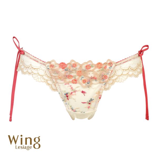 ウイング Wing レシアージュ Lesiage 24AW 2960シリーズ ショーツ M Tバック ソング サイドリボン PF2962 単品