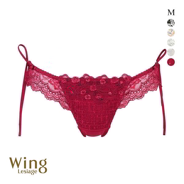 ウイング Wing レシアージュ Lesiage 24AW 2960シリーズ ショーツ M Tバック ソング サイドリボン PF2962 単品