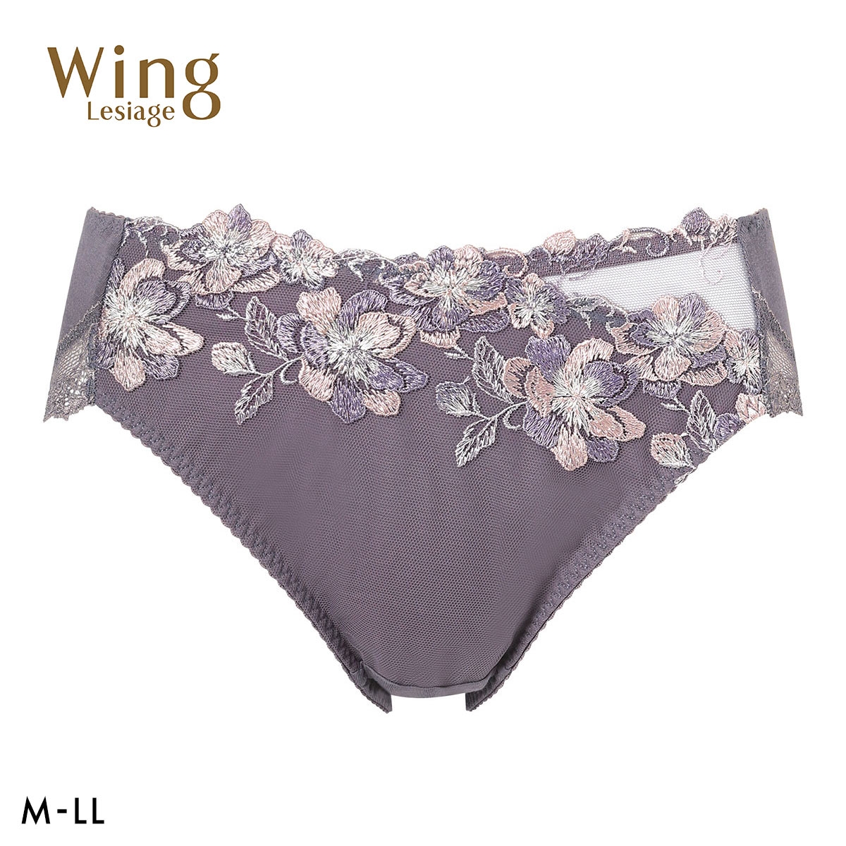 ウイング Wing レシアージュ Lesiage PB5010シリーズ ショーツ 綿混 ML2L PF5010 単品(MP-モーヴピンク-M)