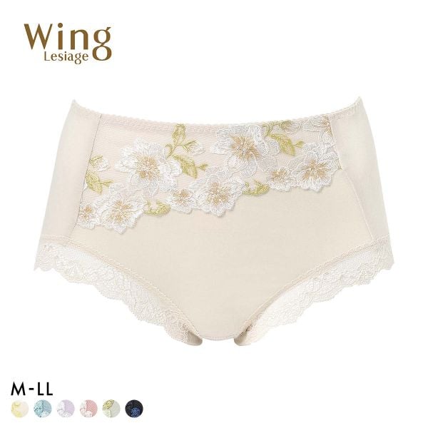 ウイング レシアージュ PB5010シリーズ ショーツ 綿混 ふかめ ML2L PF5014 Wing Lesiage 大きいサイズ