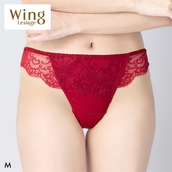 ウイング レシアージュ 8000シリーズ Tバックショーツ 総レース M PF8002 Wing Lesiage