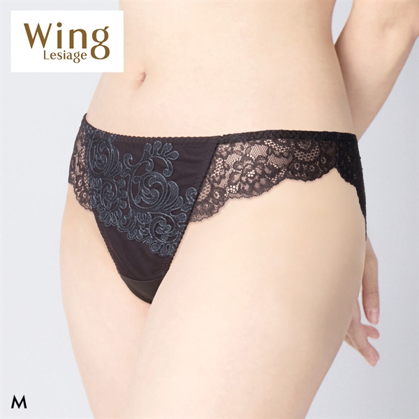 ウイング レシアージュ 8000シリーズ Tバックショーツ 総レース M PF8002 Wing Lesiage