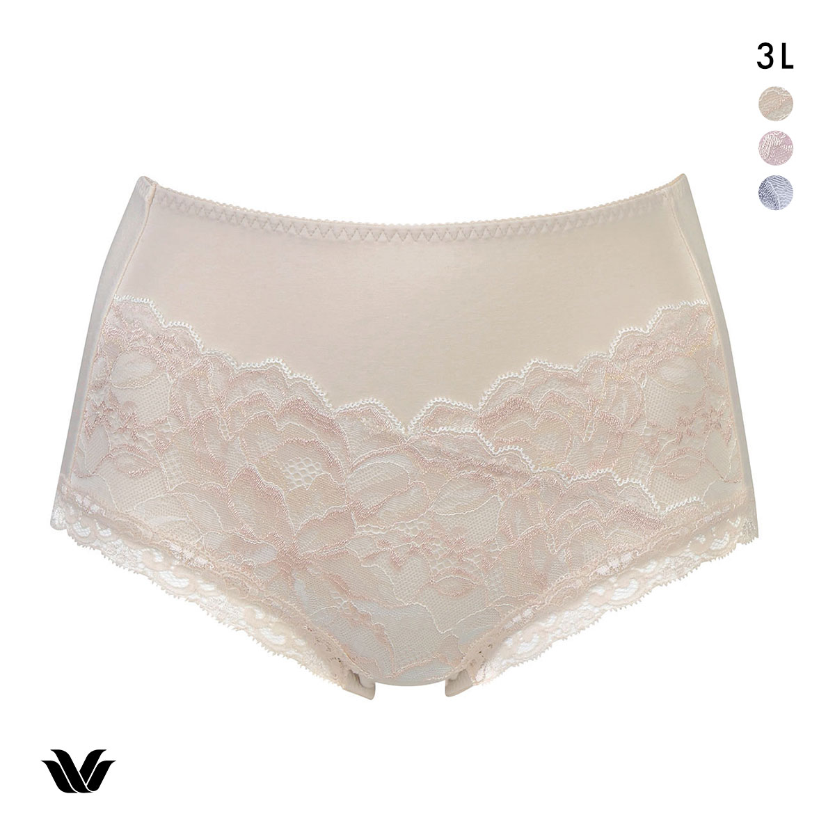 ワコール Wacoal 11G BFA111 BFA311 BFA411 スタンダード ハイカット ショーツ 3L 綿混 大きいサイズ 単品(BE-ベージュ-3L)