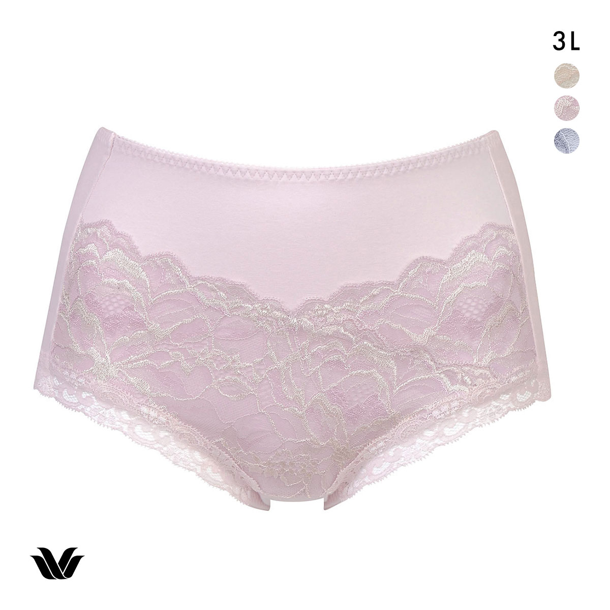 ワコール Wacoal 11G BFA111 BFA311 BFA411 スタンダード ハイカット ショーツ 3L 綿混 大きいサイズ 単品(PI-ピンク-3L)