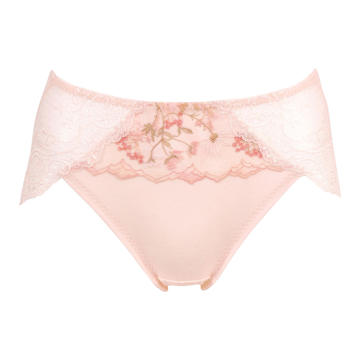 ワコール Wacoal ラゼ LASEE 25G BFA325 BFA425 着やせすっきりブラ すそピタショーツ LL スタンダード ハイレッグ 単品(SP-サーモンピンク-LL)