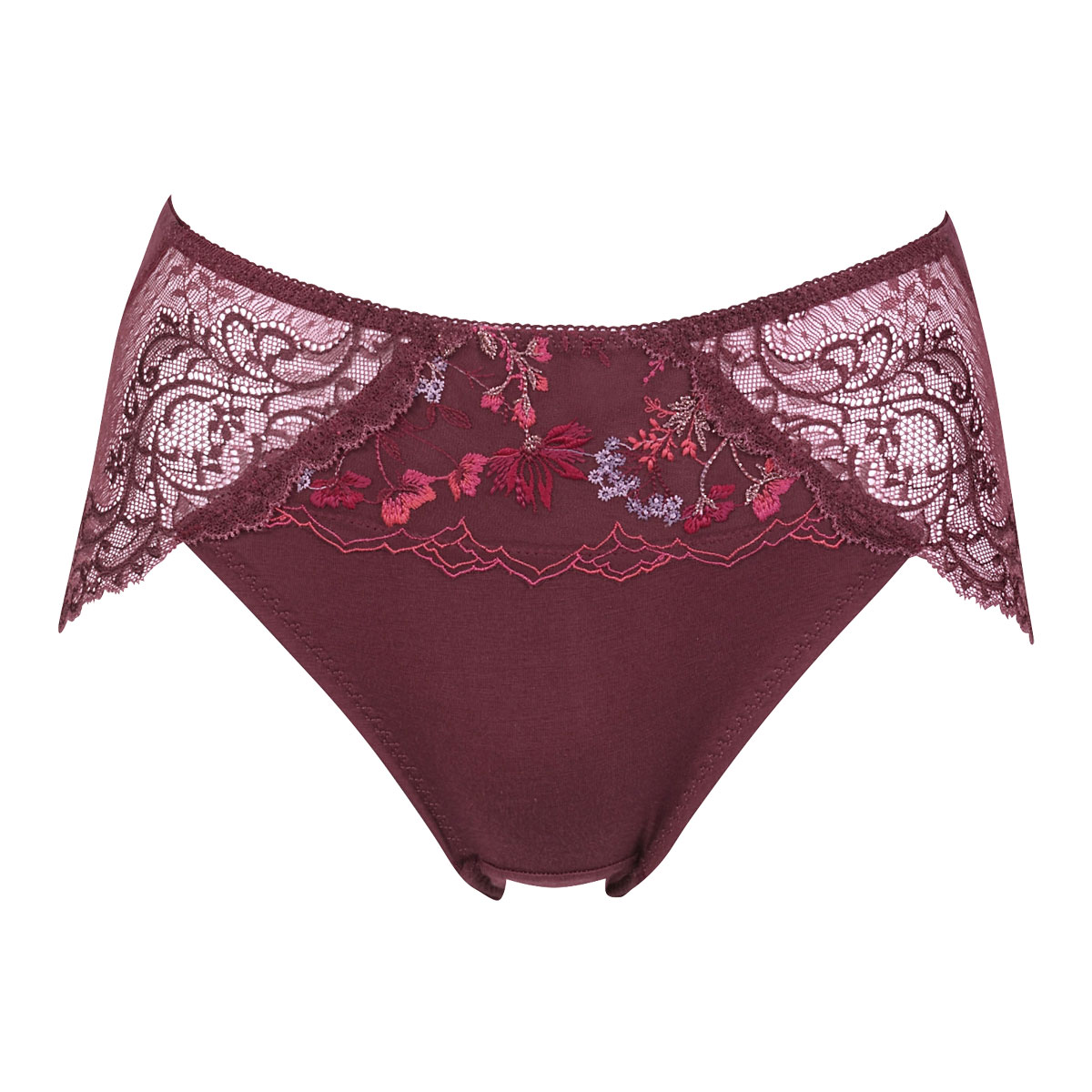 ワコール Wacoal ラゼ LASEE 25G BFA325 BFA425 着やせすっきりブラ すそピタショーツ ML スタンダード ハイレッグ 単品(WI-ワイン-M)