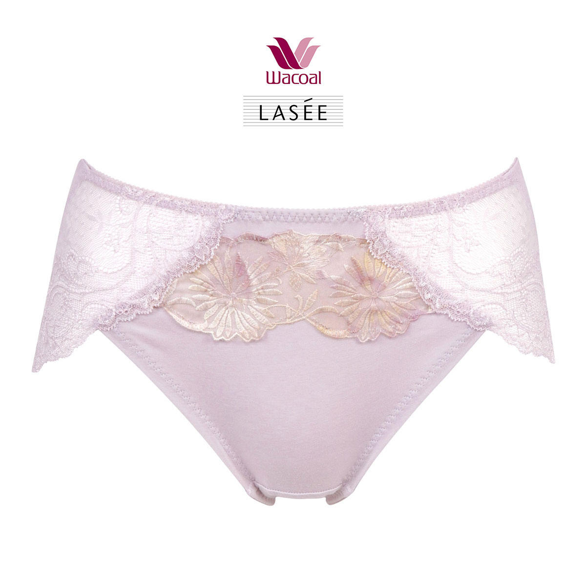 ワコール Wacoal ラゼ LASEE 35G BFA335 BFA435 着やせすっきりブラ すそピタショーツ LL ハイレッグ 単品(SP-サーモンピンク-LL)