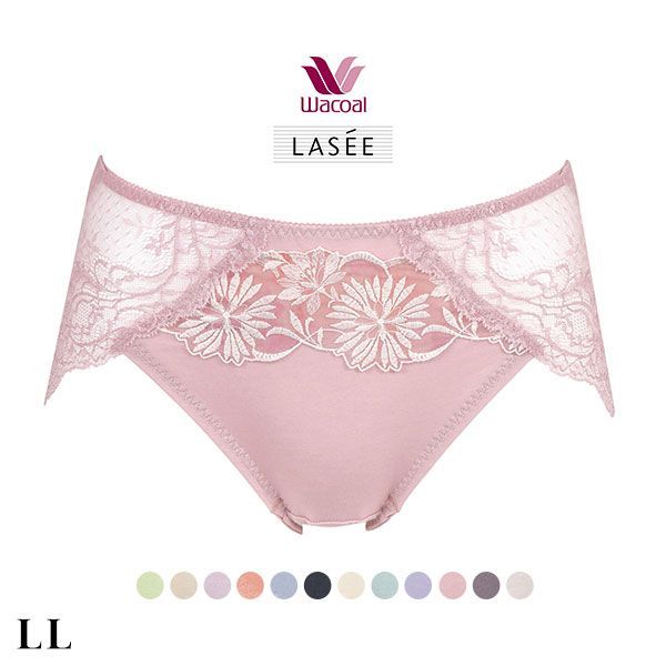 ワコール Wacoal ラゼ LASEE 35G BFA335 BFA435 着やせすっきりブラ すそピタショーツ LL ハイレッグ 単品