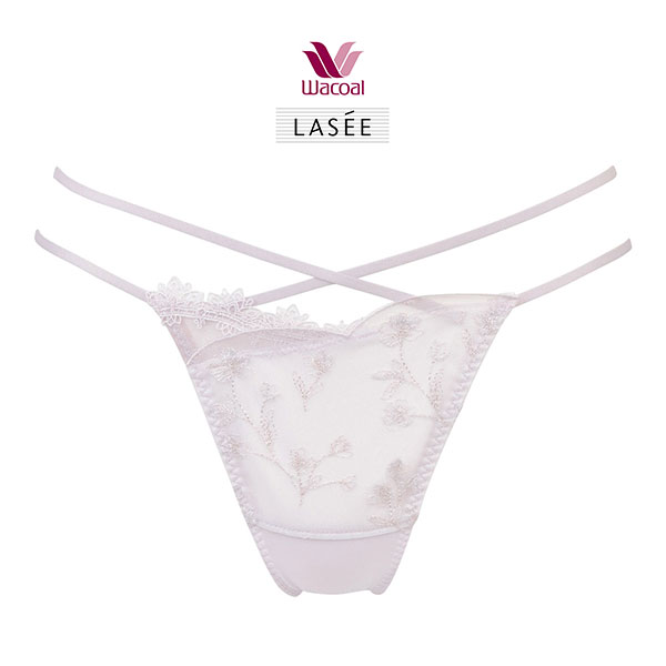 ワコール Wacoal ラゼ LASEE 09G PFA409 Tバックショーツ 単品 ハイレッグ(PI-ピンク-M)