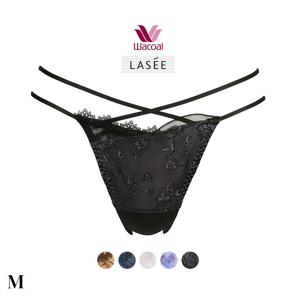 ワコール Wacoal ラゼ LASEE 09G PFA409 Tバックショーツ 単品 ハイレッグ