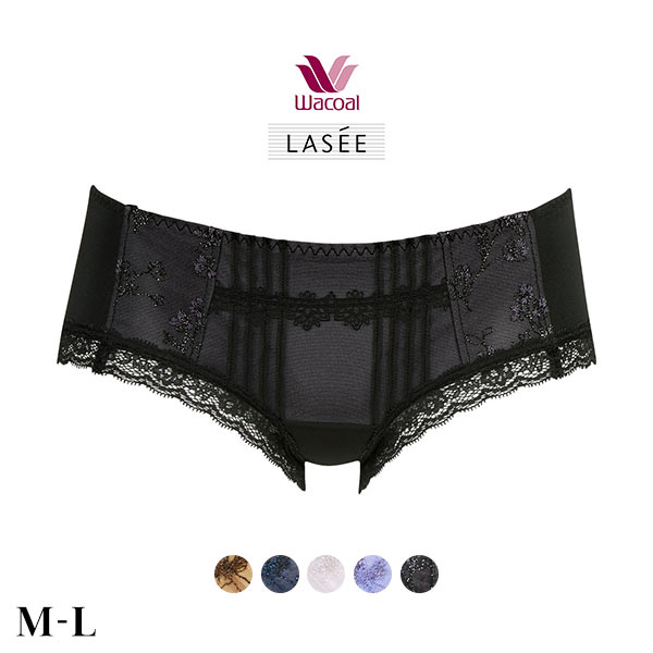 ワコール Wacoal ラゼ LASEE 09G PFA509 ボーイレングスショーツ ML 単品