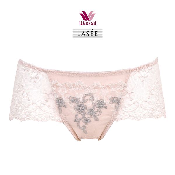 ワコール Wacoal ラゼ LASEE 28G BFA428 胸もと年齢マイナス5歳をめざすブラ ボーイレングスショーツ ML 総レース 単品
