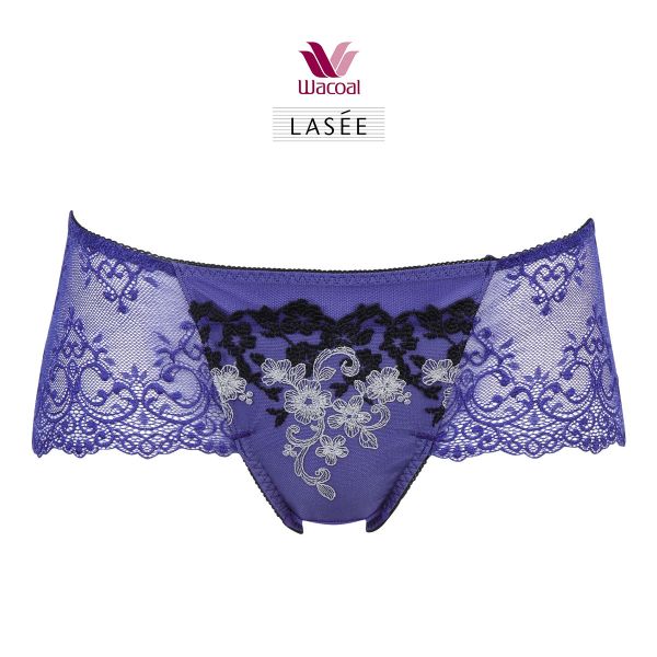 ワコール Wacoal ラゼ LASEE 28G BFA428 胸もと年齢マイナス5歳をめざすブラ ボーイレングスショーツ ML 総レース 単品