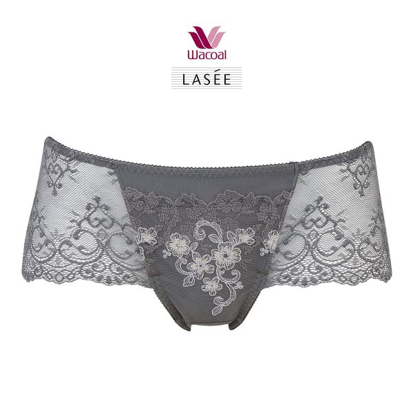 ワコール Wacoal ラゼ LASEE 28G BFA428 胸もと年齢マイナス5歳をめざすブラ ボーイレングスショーツ ML 総レース 単品