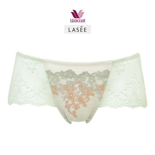 ワコール Wacoal ラゼ LASEE 28G BFA428 胸もと年齢マイナス5歳をめざすブラ ボーイレングスショーツ ML 総レース 単品