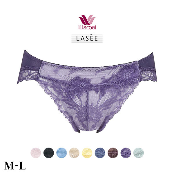 ワコール Wacoal ラゼ LASEE 16G BFA416 アドマイヤーブラ ショーツ ML ビキニ ハイレッグ 単品