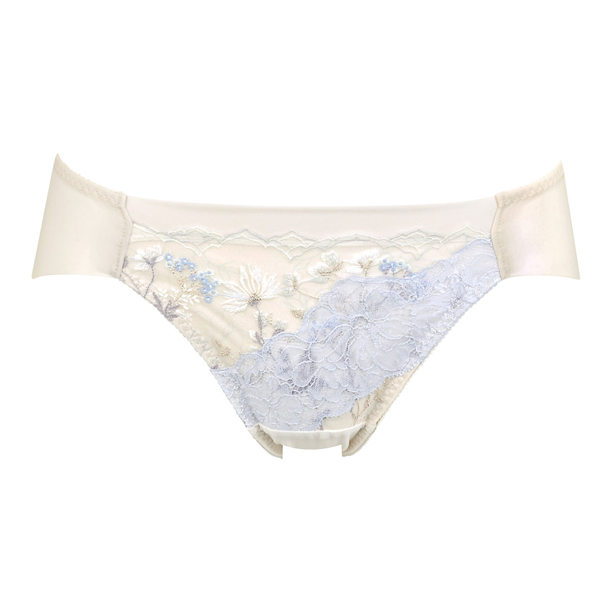 ワコール Wacoal ラゼ LASEE 25G BFA325 BFA425 着やせすっきりブラ ラインレス ショーツ LL 単品 ハイレッグ ビキニ(IV-アイボリー-LL)