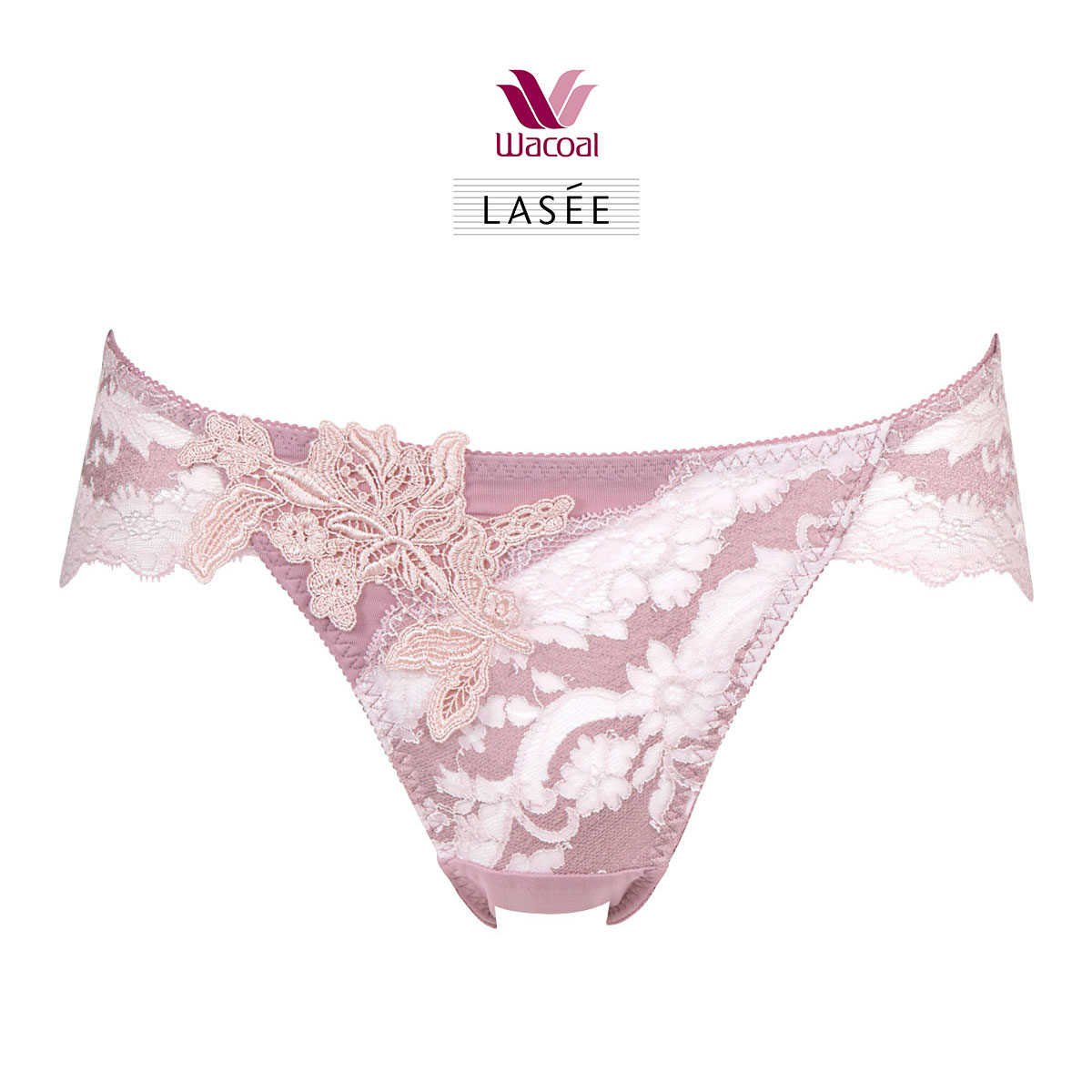 ワコール Wacoal ラゼ LASEE 27G PFA727 ショーツ ハイレッグ ML 単品(RP-ロマンピンク-M)