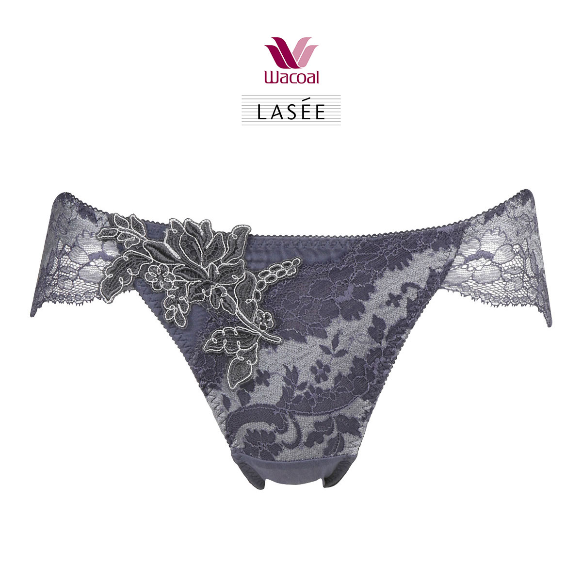 ワコール Wacoal ラゼ LASEE 27G PFA727 ショーツ ハイレッグ ML 単品(DGY-濃グレー-M)