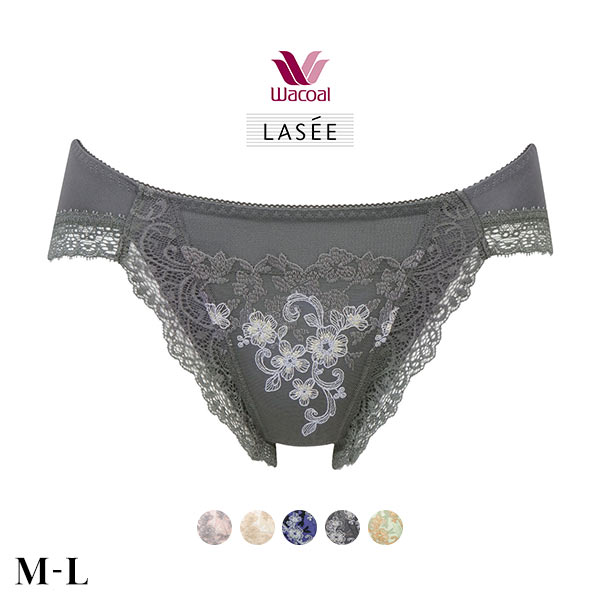 ワコール Wacoal ラゼ LASEE 28G BFA428 胸もと年齢マイナス5歳をめざすブラ ショーツ ML 単品 ハイレッグ