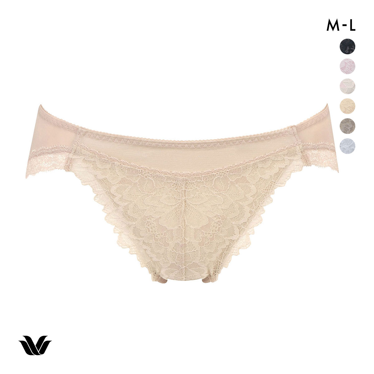 ワコール Wacoal 95G BFA395 BFA495 ビキニ ハイレッグ スタンダード ショーツ ML 単品(BE-ベージュ-M)