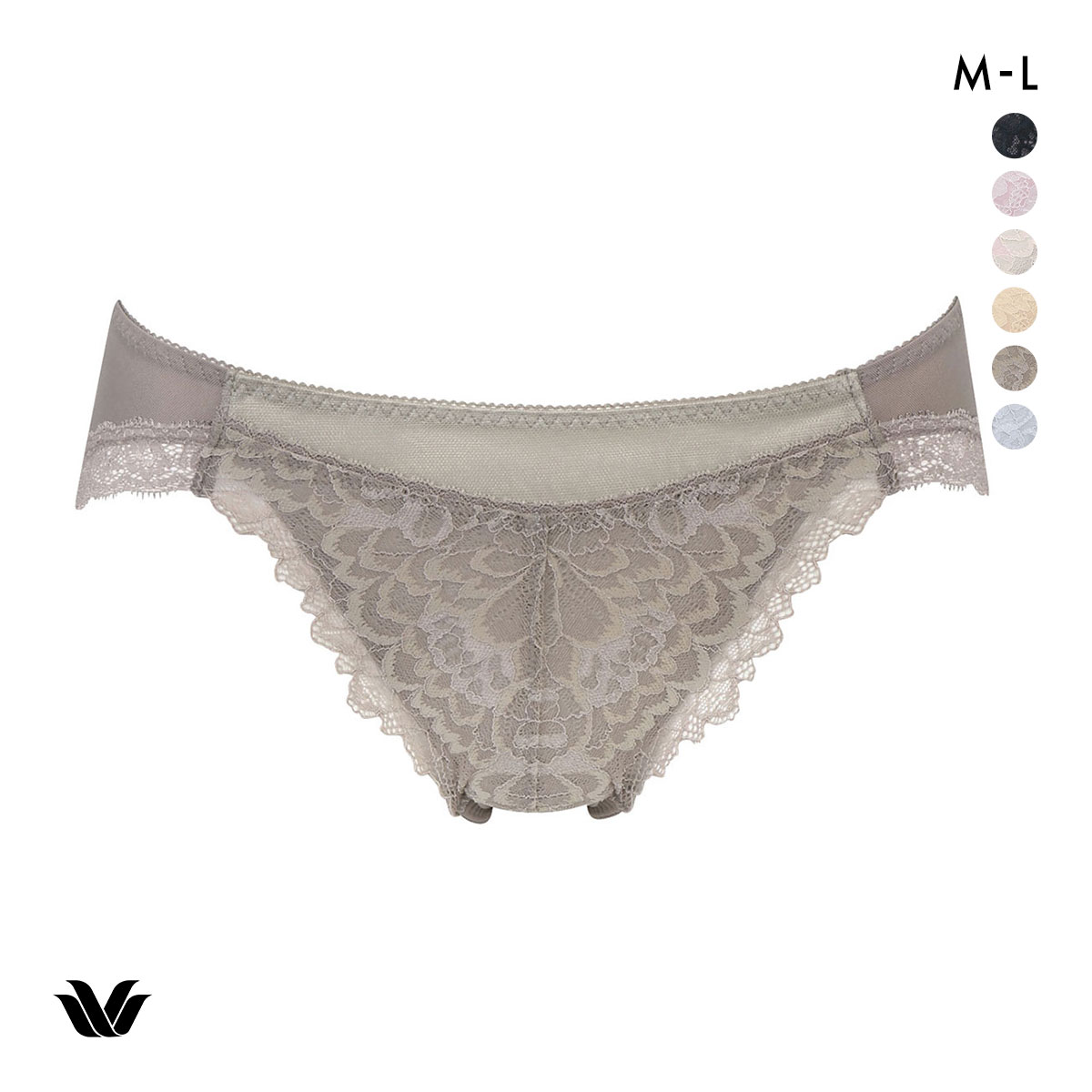 ワコール Wacoal 95G BFA395 BFA495 ビキニ ハイレッグ スタンダード ショーツ ML 単品(BR-ブラウン-M)