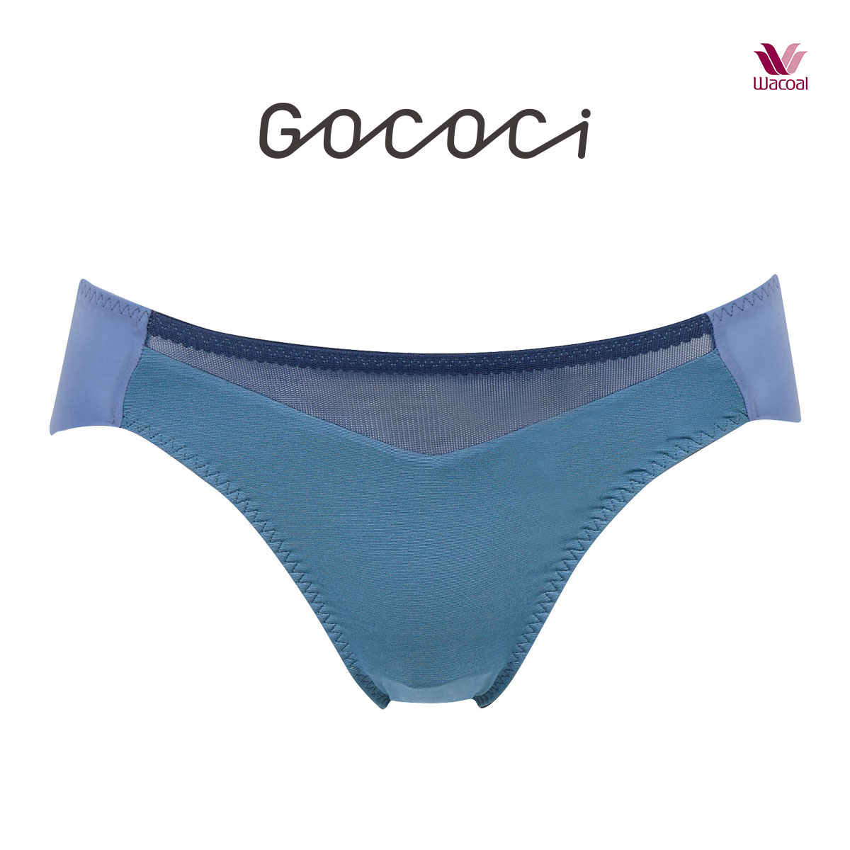 ワコール Wacoal ゴコチ GOCOCi PGG101 BGG201 ノーマルショーツ ML 単品(BG-ブルーグリーン-M)