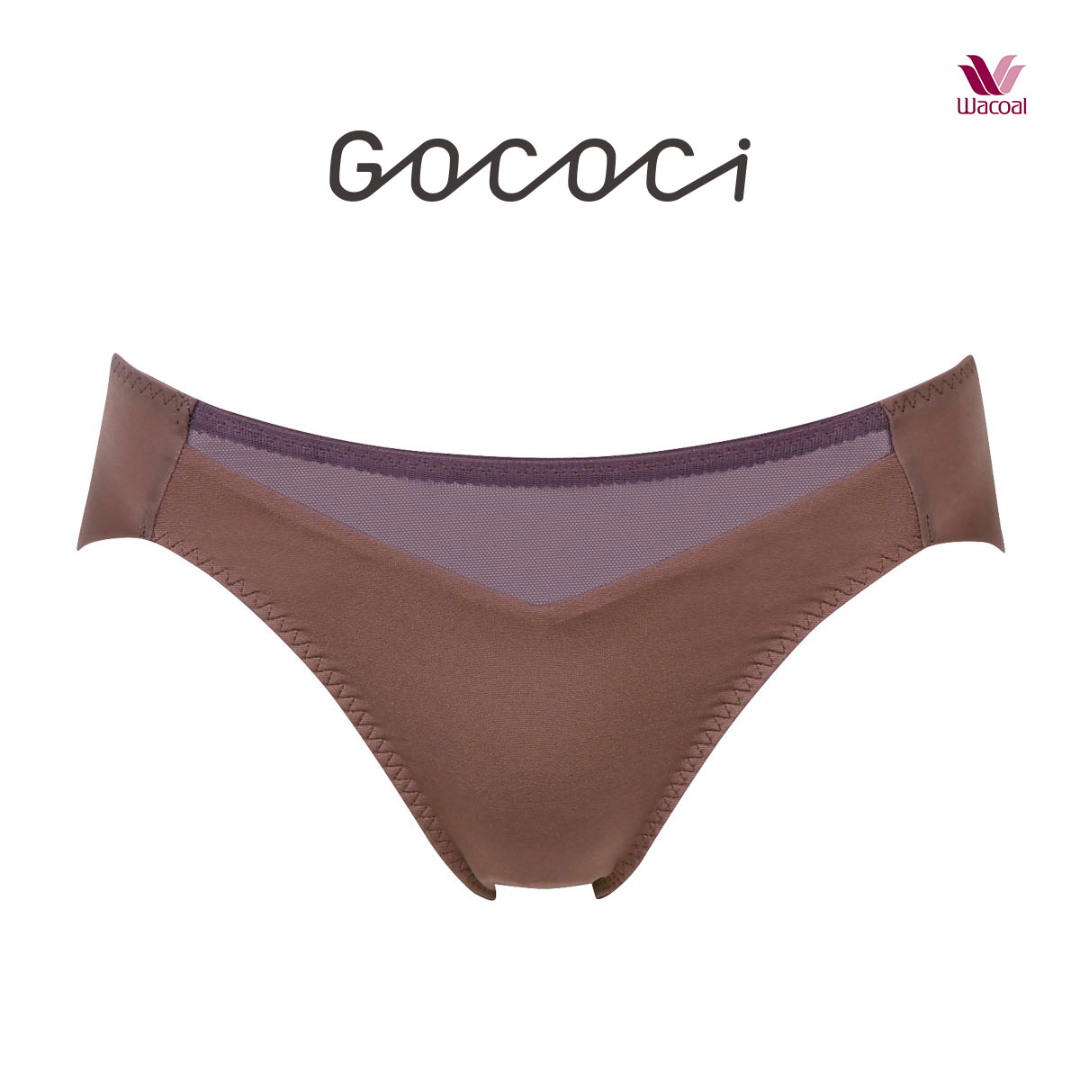 ワコール Wacoal ゴコチ GOCOCi PGG101 BGG201 ノーマルショーツ ML 単品(BR-ブラウン-M)