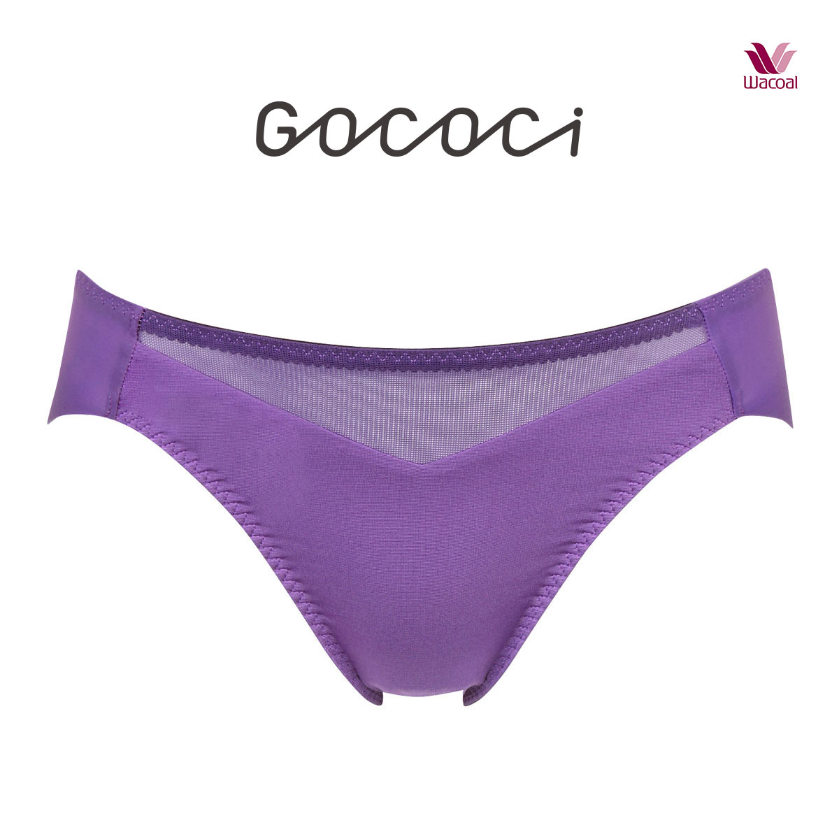 ワコール Wacoal ゴコチ GOCOCi PGG101 BGG201 ノーマルショーツ ML 単品(VI-バイオレット-M)