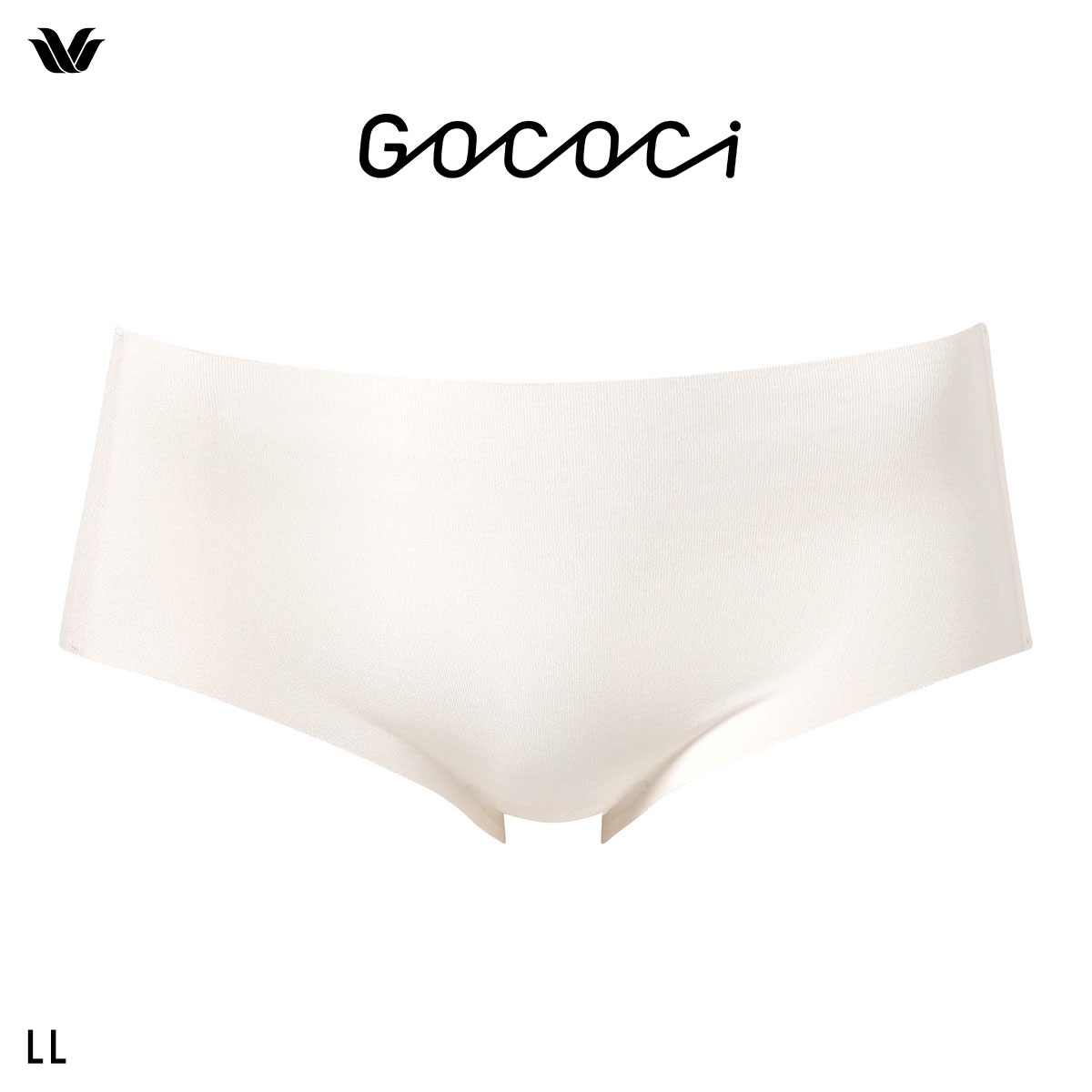 ワコール Wacoal ゴコチ GOCOCi CGG210 CGG510 PGG110 ビキニ丈･ハイカットショーツ ベンベルグ ヘム LL(IV-アイボリー-LL)