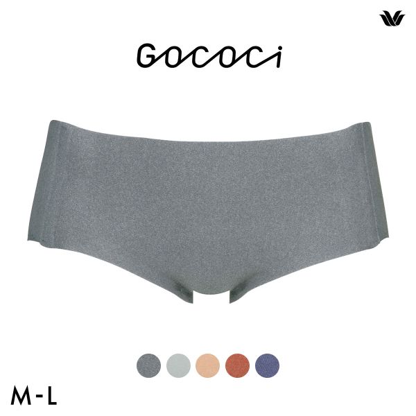 ワコール Wacoal ゴコチ GOCOCi CGG210 CGG510 PGG110 ビキニ丈･ハイカットショーツ ベンベルグ ヘム ML(GY-グレー-M)
