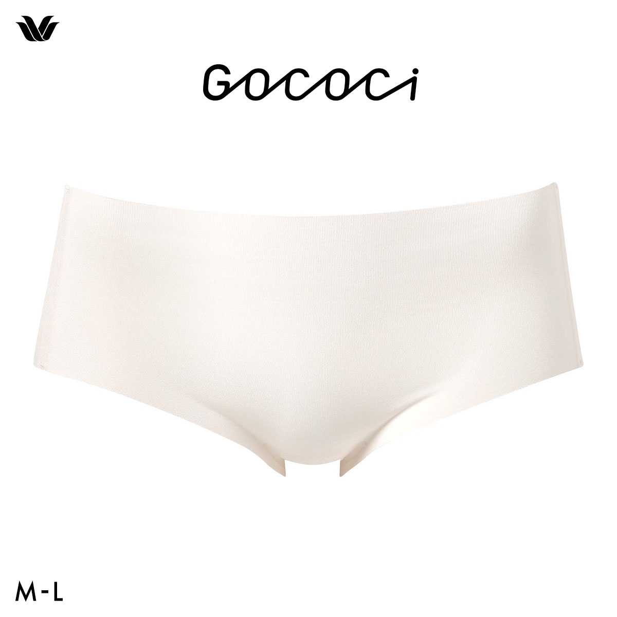 ワコール Wacoal ゴコチ GOCOCi CGG210 CGG510 PGG110 ビキニ丈･ハイカットショーツ ベンベルグ ヘム ML(IV-アイボリー-M)