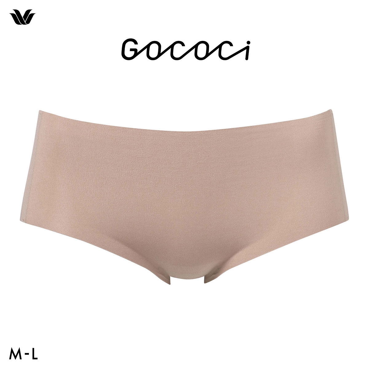 ワコール Wacoal ゴコチ GOCOCi CGG210 CGG510 PGG110 ビキニ丈･ハイカットショーツ ベンベルグ ヘム ML(LBE-薄ベージュ-M)