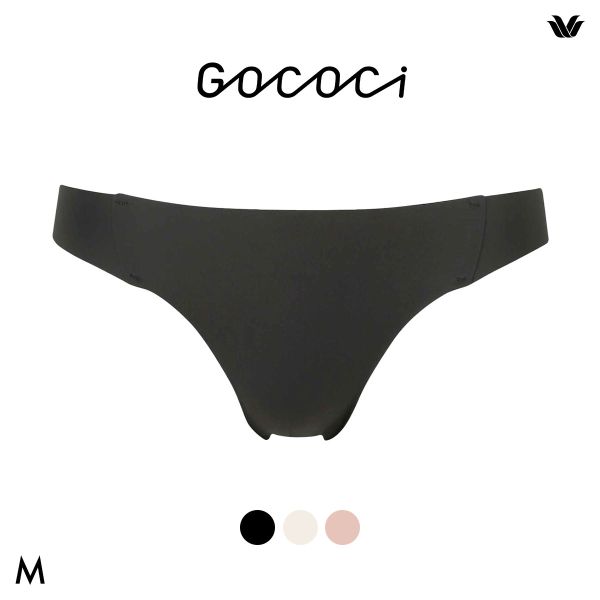 ワコール ゴコチ ナイロンベアスムース Tバックショーツ M ヘム 無縫製 Wacoal GOCOCi
