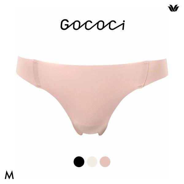 ワコール ゴコチ ナイロンベアスムース Tバックショーツ M ヘム 無縫製 Wacoal GOCOCi