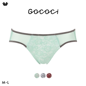 ワコール ゴコチ cooomy. クーミー ショーツ PGG125 ML レース あさめ バックレース ローライズ ハイレッグ