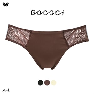 ワコール ゴコチ cooomy. クーミー ショーツ PGG126 ML レース あさめ バックレース ローライズ ハイレッグ